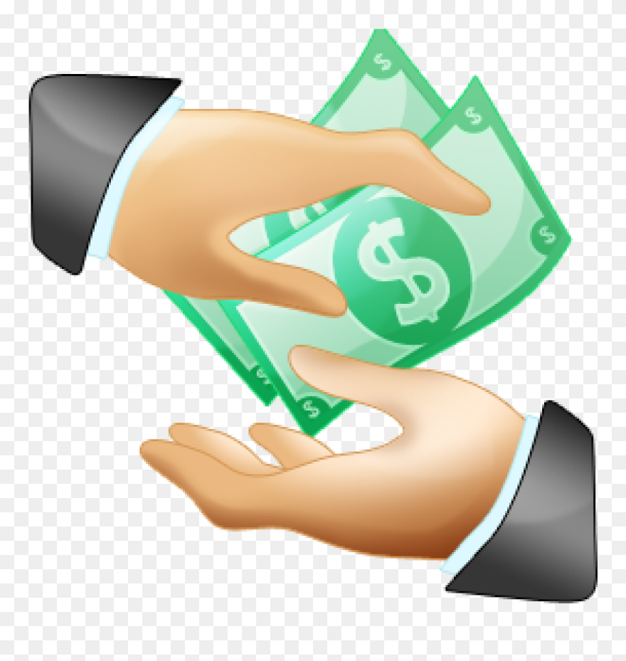 Handing Over Money Canadian Contractor 288 - Borrow Png Clipart