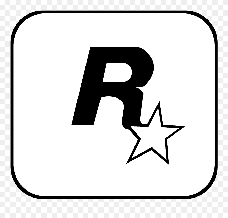 Rockstar Games Logo Transparent Clipart