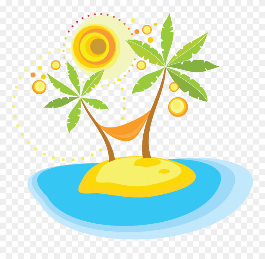 Summer Holiday Clip Art - Png Download