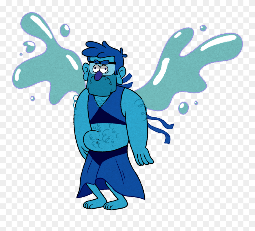 One Punch Man Clipart Lapis - Lapis Lazuli Gem Placement Steven Universe - Png Download