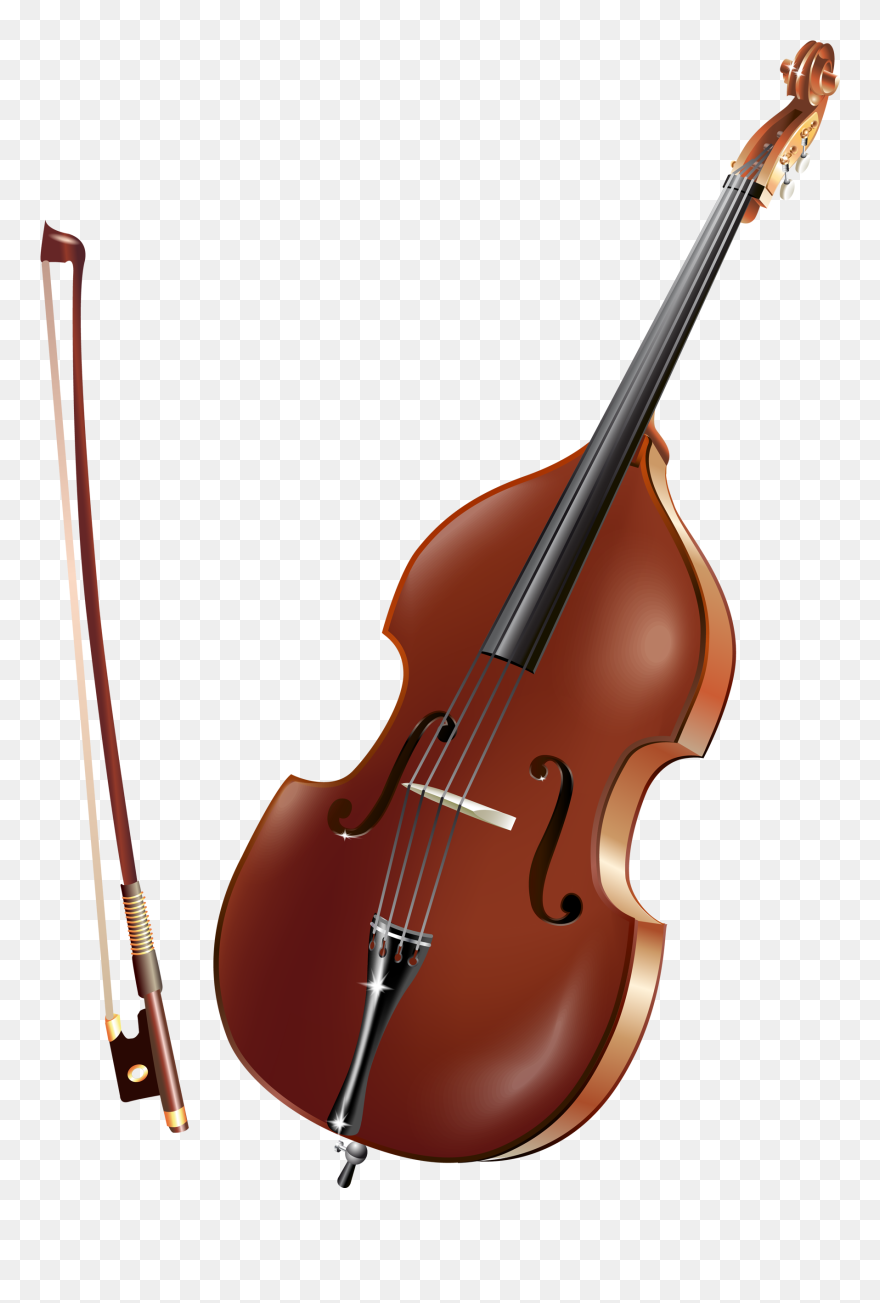 Musical Instrument Violin Cello - Violin Cello Png Clipart