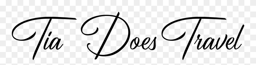 Tia Does Travel - Calligraphy Clipart