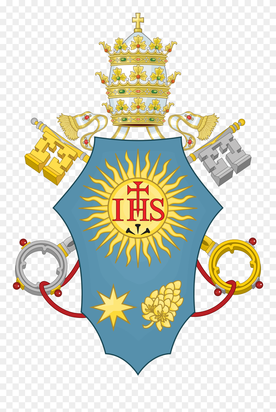 Coat Of Arms Of Pope Paul Vi Clipart