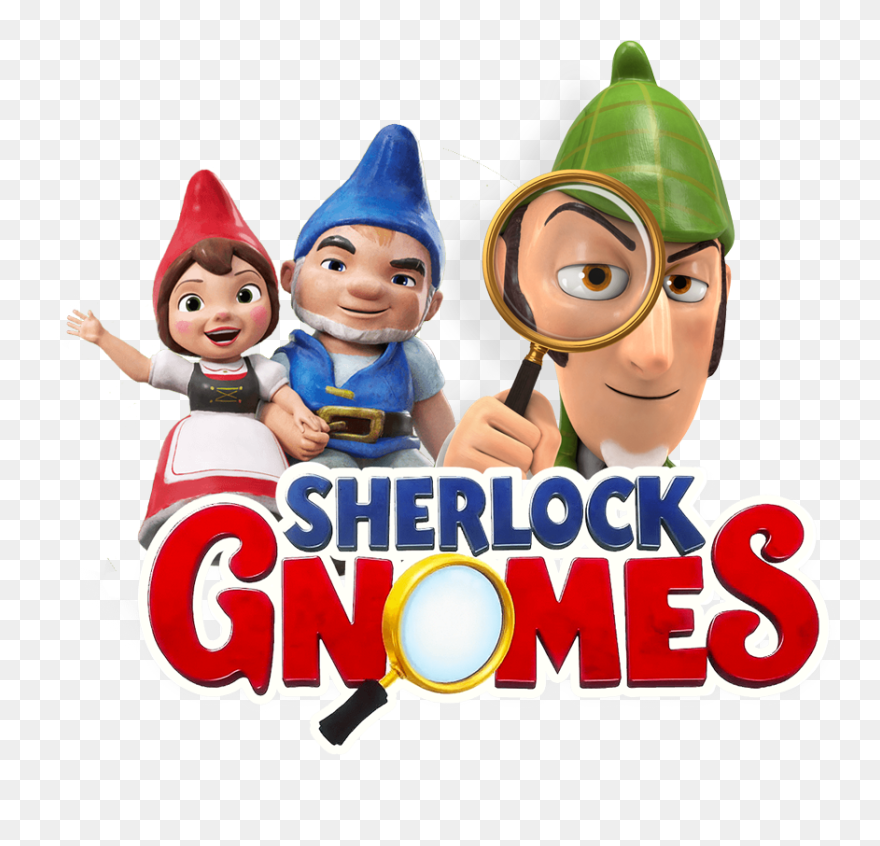 Sherlock Gnomes Logo Clipart