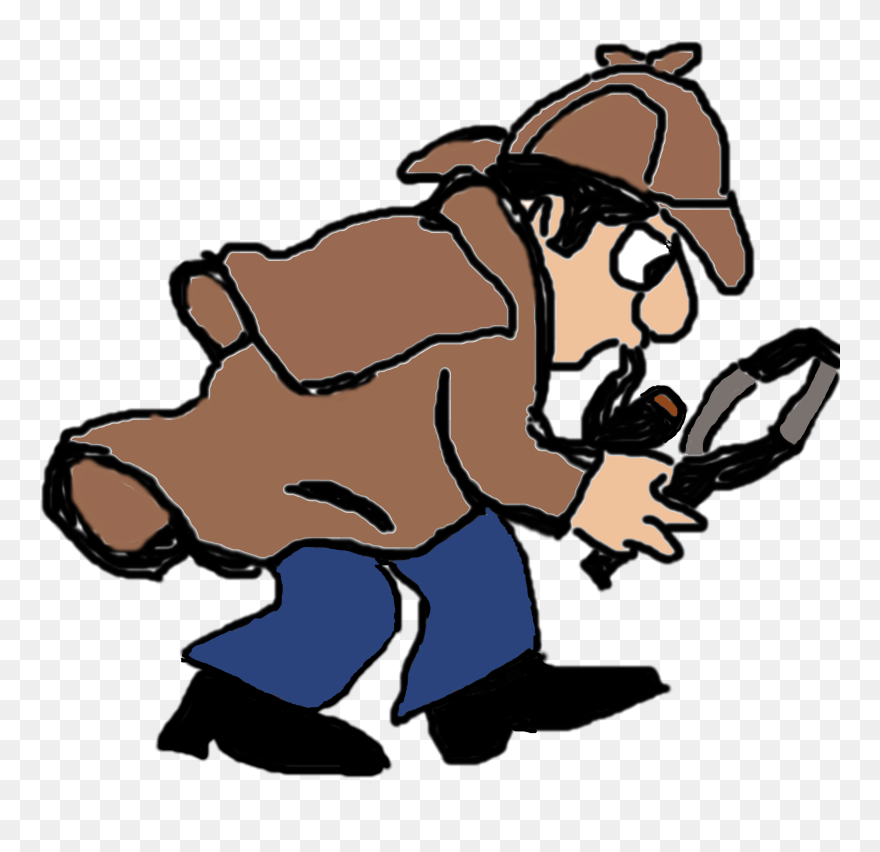 Fingerprint Clipart Detective - Detective Clipart Transparent Background - Png Download