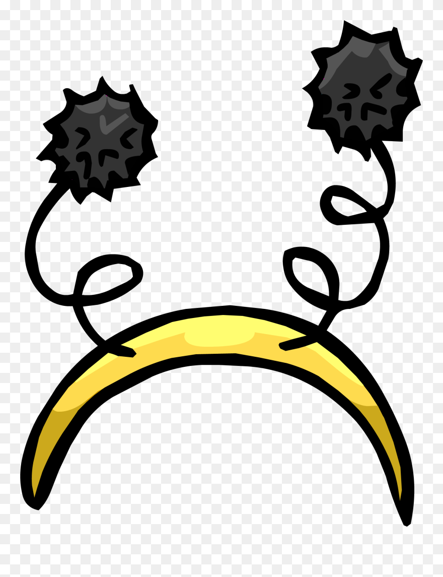 Club Penguin Rewritten Wiki - Bee Antenna Png Clipart