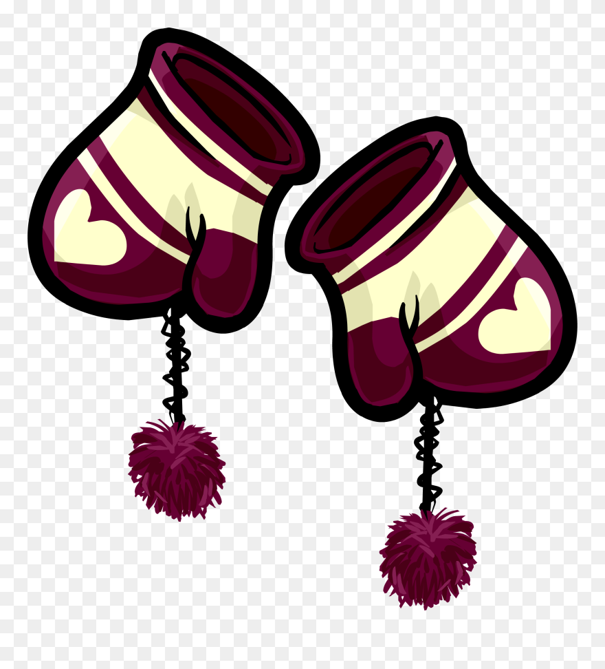 Club Penguin Rewritten Wiki - Mittens Png Clipart
