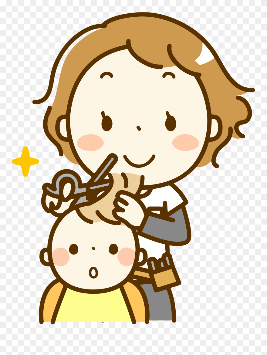 美容 師 イラスト 簡単 Clipart