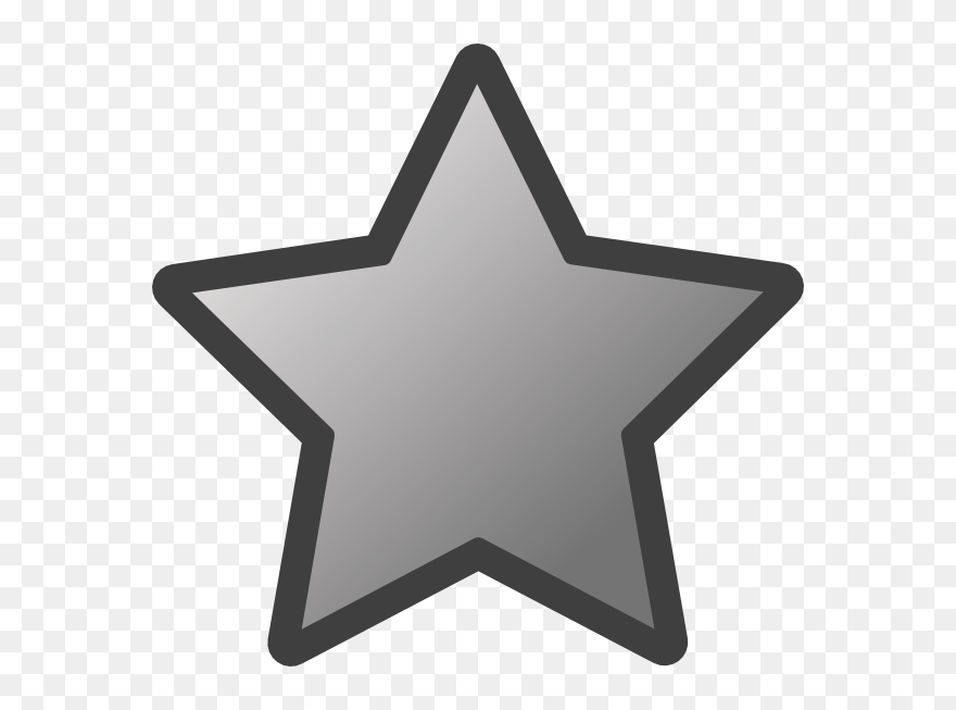 Five Pointed Star Clipart Png Royalty Free Download - Star Clip Art Transparent Png