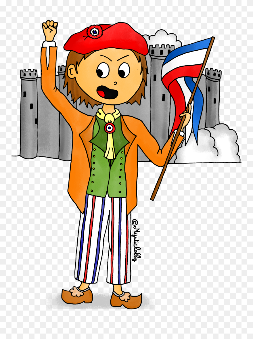 Revolucion Francesa Dibujos Animados Clipart