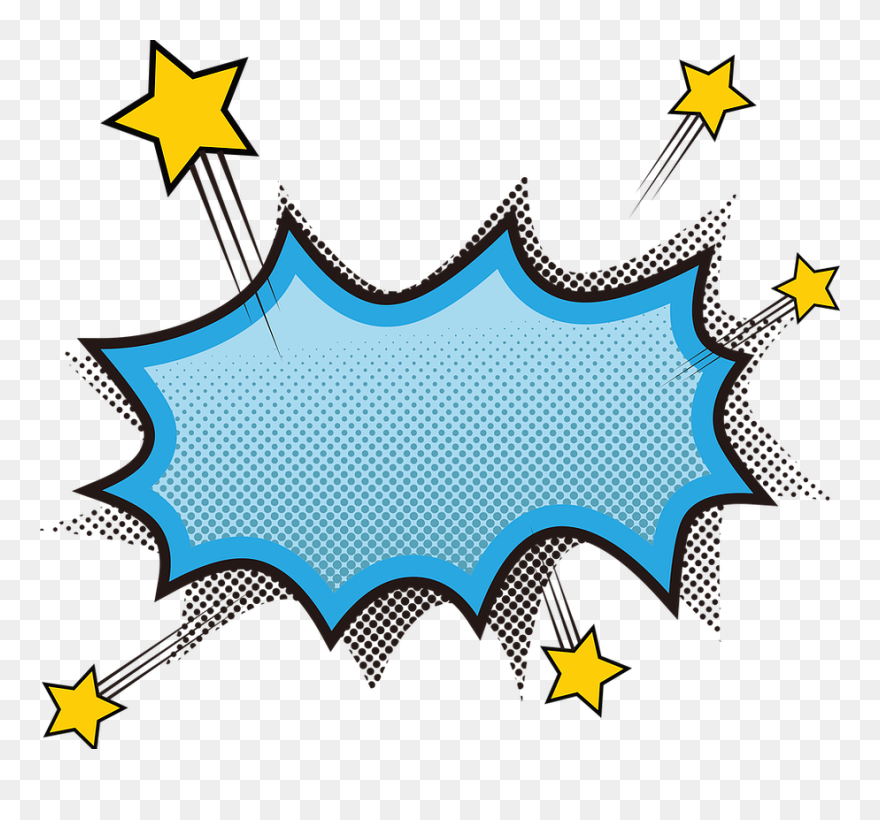 Transparent Comic Explosion Png Clipart