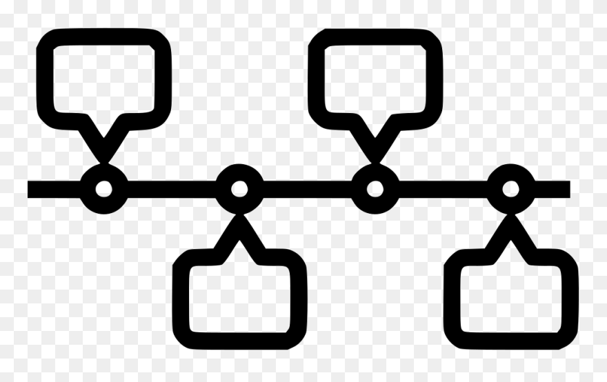 Job Task Timeline Period Completion Manage Discussion - Timeline Icon Free Clipart