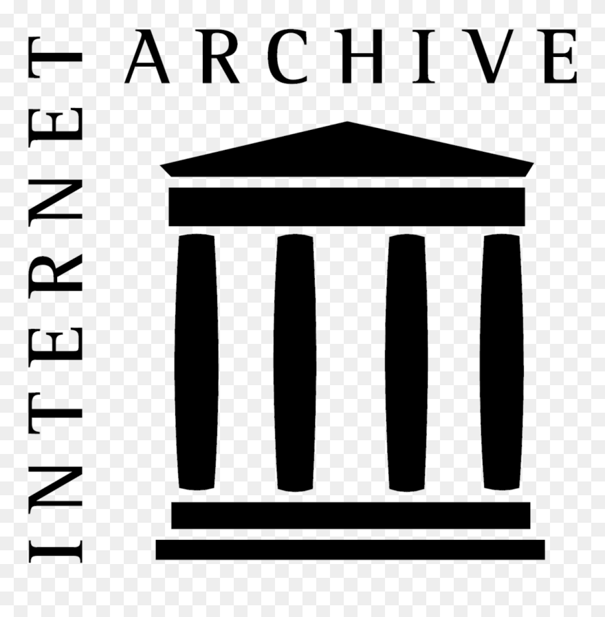 Internet Archive Logo And Wordmark - Internet Archive Logo Clipart