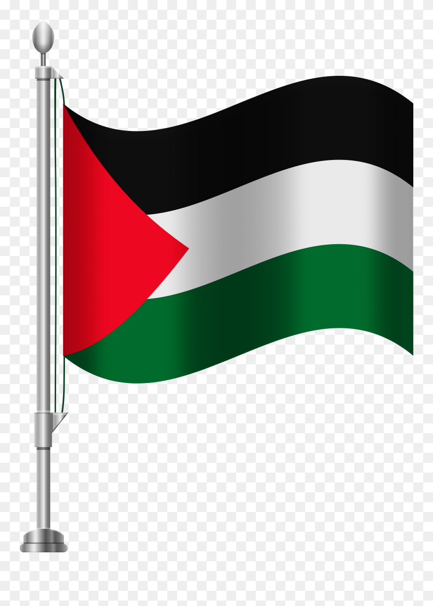 Flag Of Palestine Png Clipart