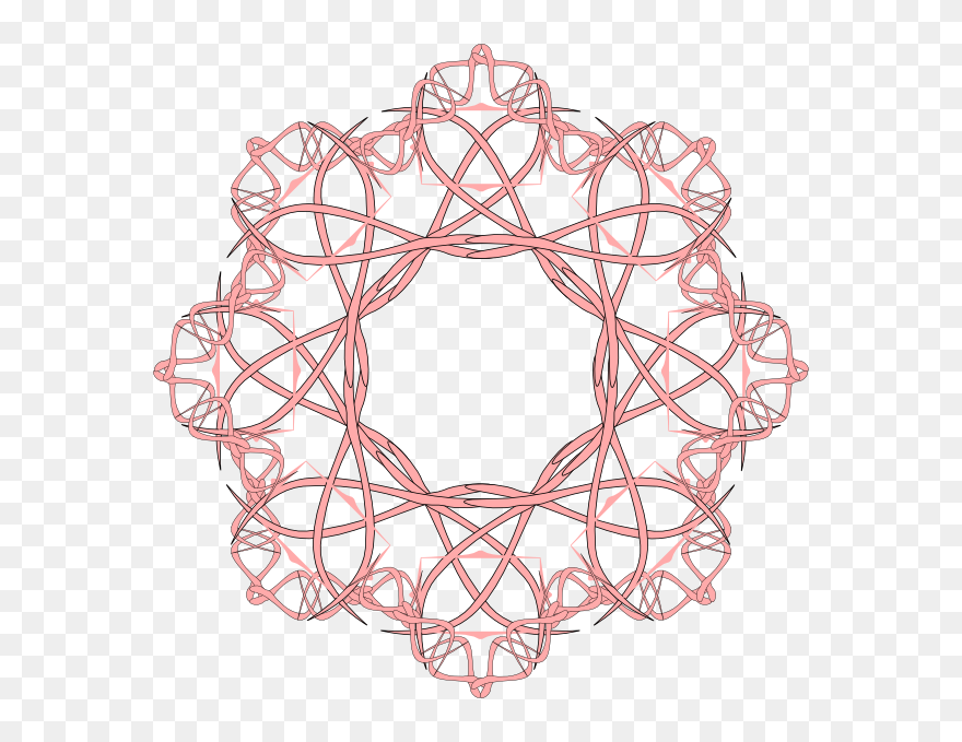 Triskle Rosa Clip Art - Nikola Tesla Writings - Png Download