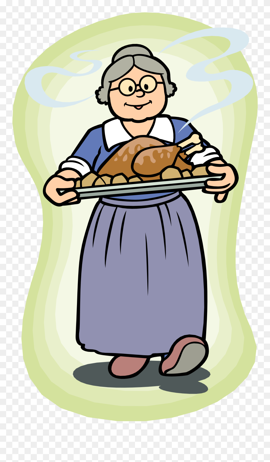 Grandmother Drawing Clipart