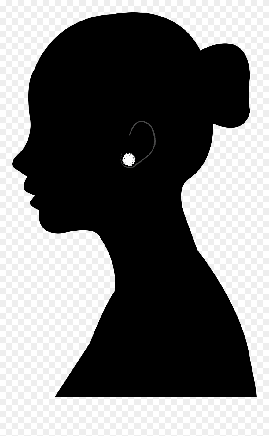 Eden Elie Andromeda Stud Earrings - Silhouette Clipart