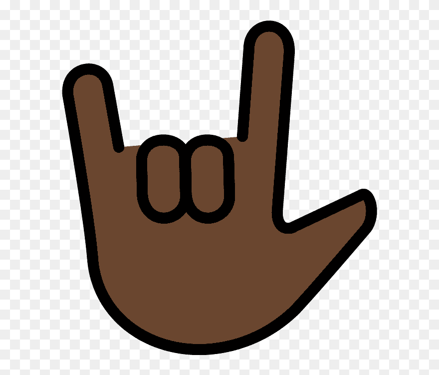 Love-you Gesture Emoji Clipart - Luis Fabio Xammar Jurado - Png Download