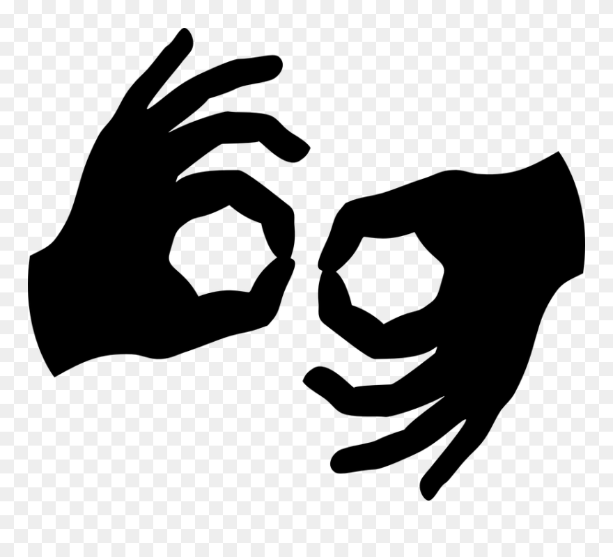 Interpreter Sign Language Clipart