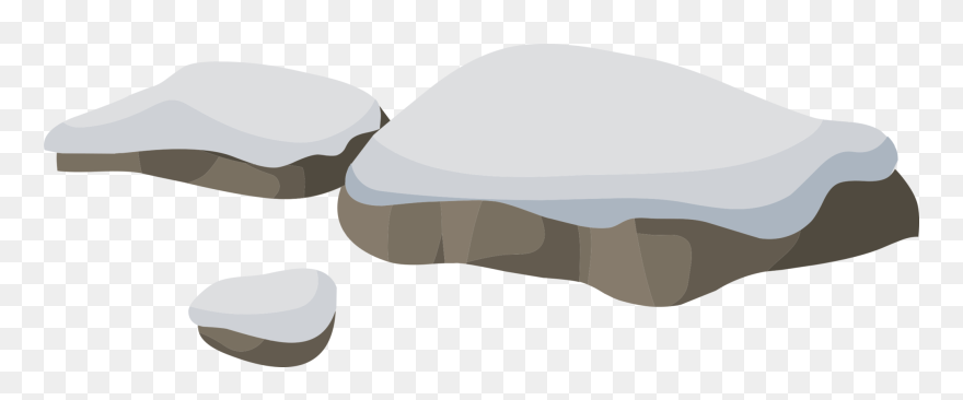 Angle,hand,headgear - Snowy Rock Clipart Png Transparent Png