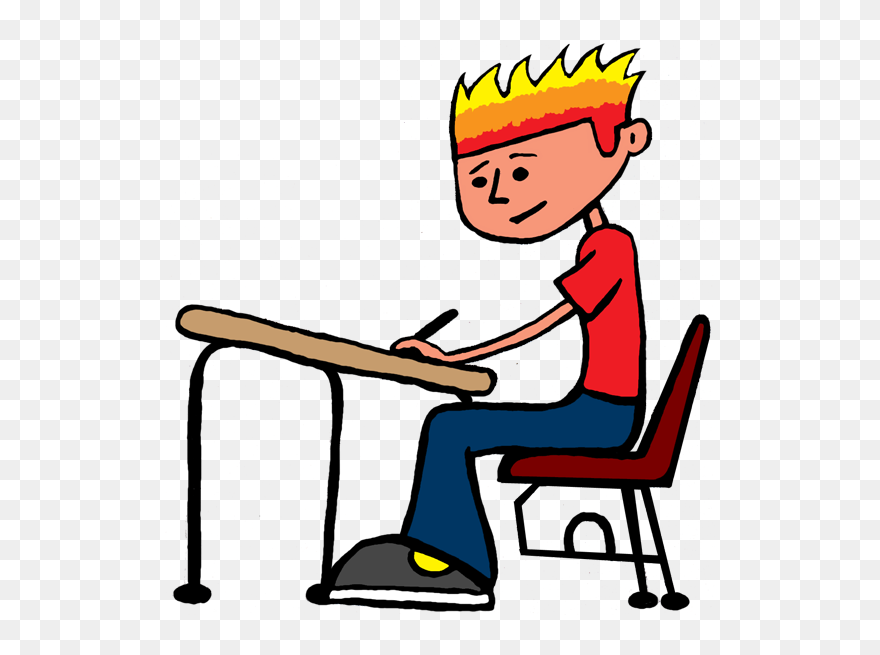 College Students Clip Art Png - Hard Working Clipart Transparent