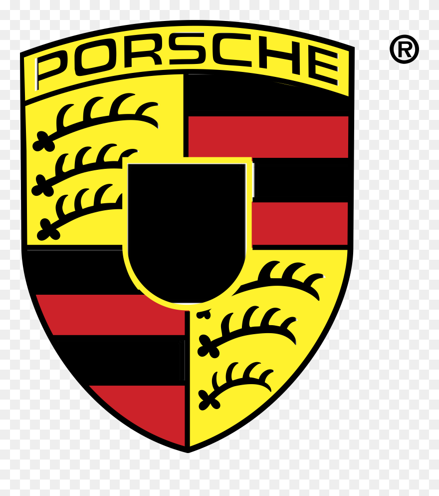 Porsche Vector Clipart - Porsche Logo - Png Download