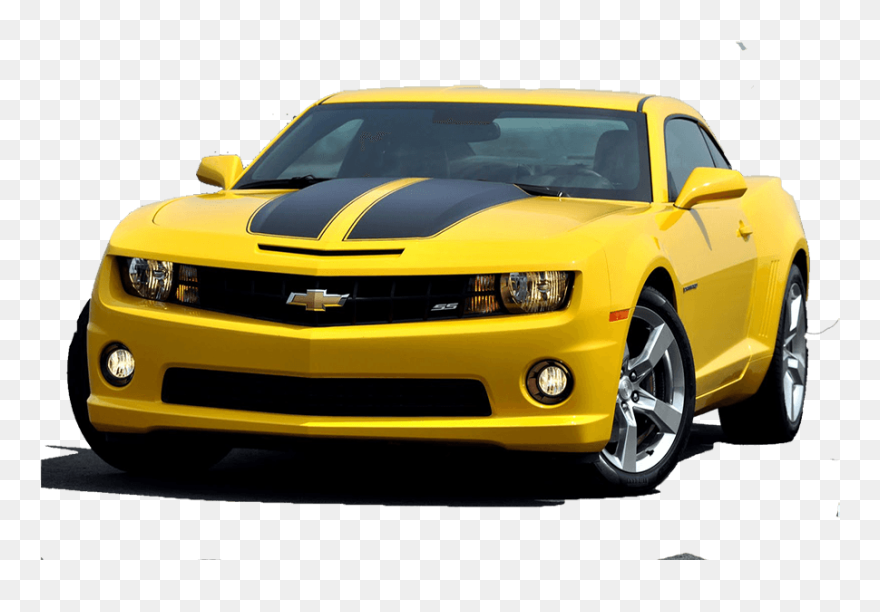 Muscle Car 2015 Chevrolet Camaro Ford Mustang - Yellow 2015 Chevrolet Camaro Clipart