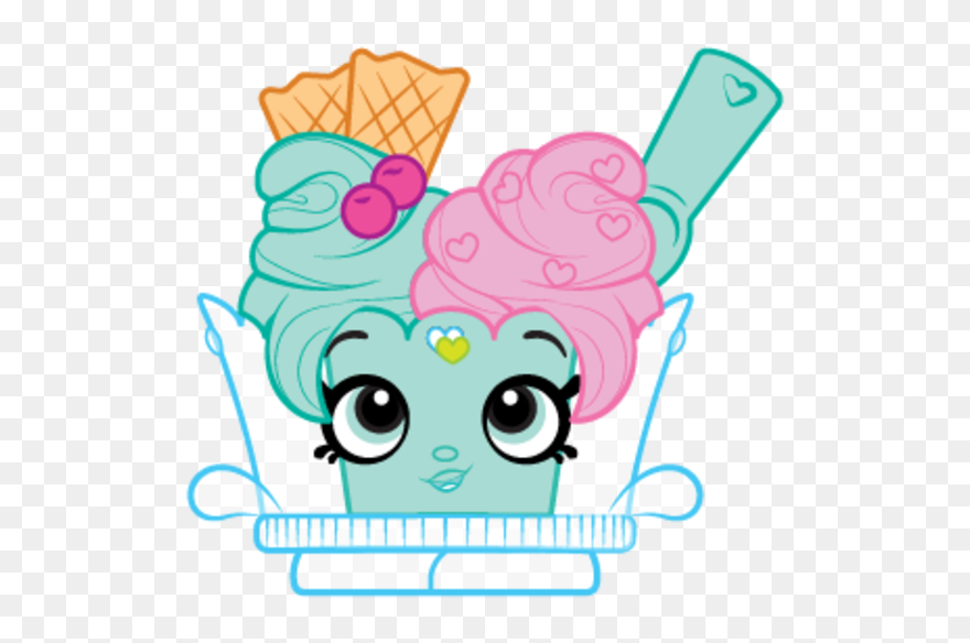 Shopkins Sister Scoops Clipart