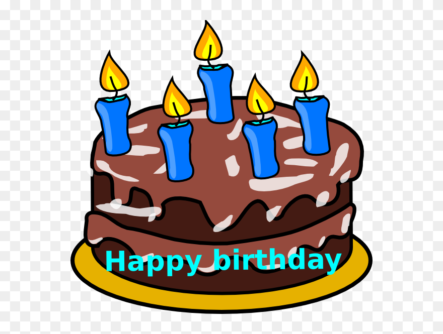 Birthday Cake Clip Art - Png Download