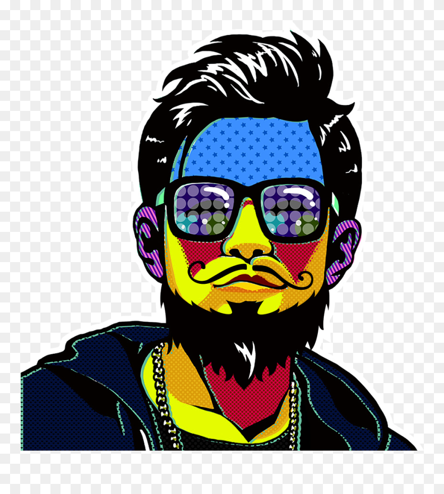 Hip Man Illustration Hop Cartoon Free Clipart Hd Clipart - Hip Hop Illustration Png Transparent Png