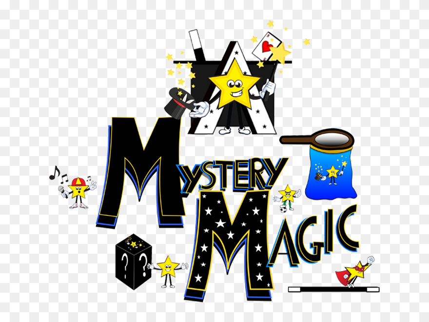 Mysterious Book Clipart Graphic Black And White Download - Mystery Kids Clipart Black And White - Png Download