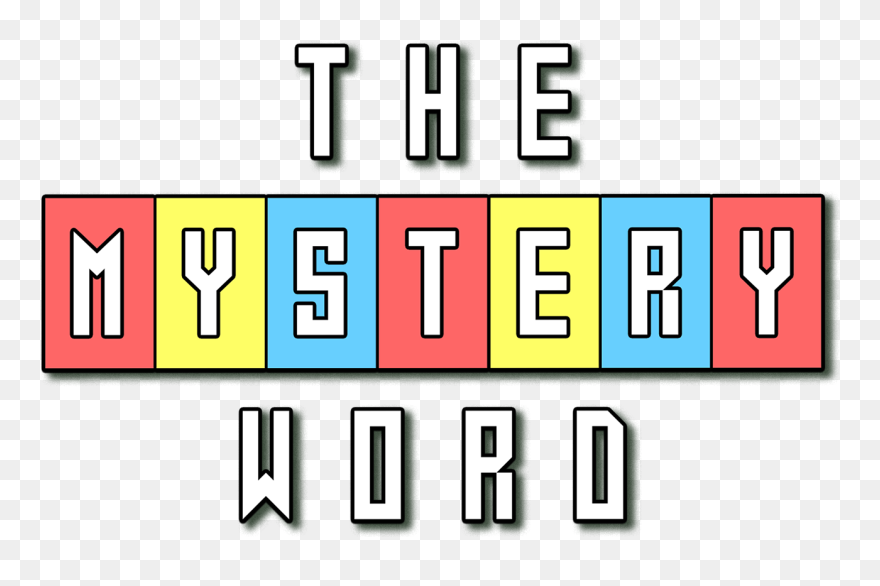 The Mystery Word - Colorfulness Clipart