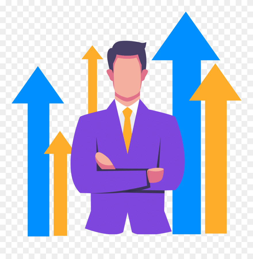 상승 그래프 Png Clipart