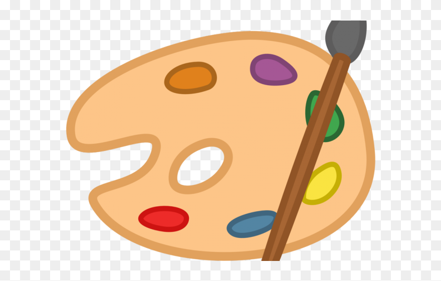 Paint Palette Clipart Transparent - Png Download