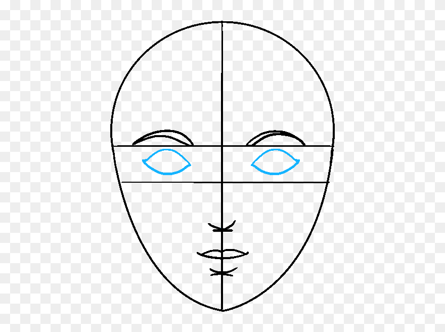 Shiva Drawing Easy Transparent Png Clipart Free Download - Easy To Draw Face
