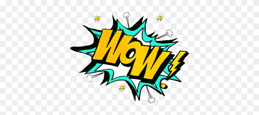 Wow Png Image File - Pop Art Moderno Jpg Clipart