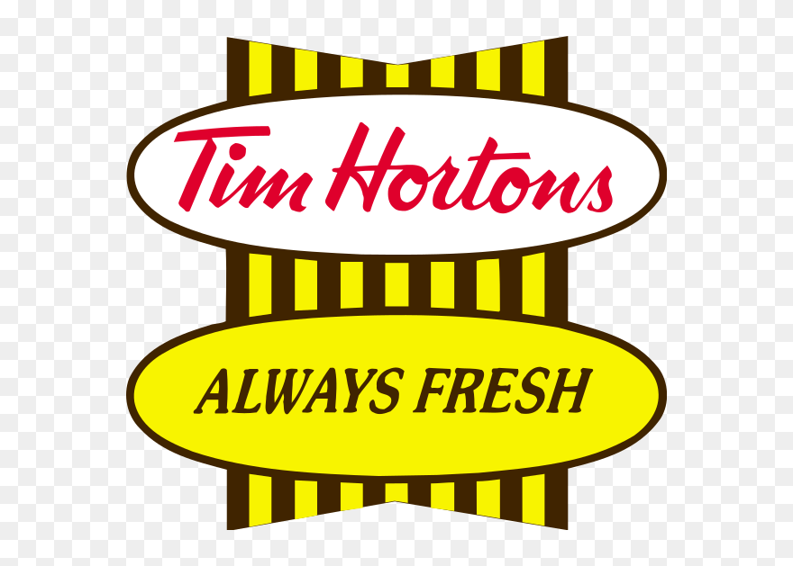 Original Tim Hortons Logo Clipart