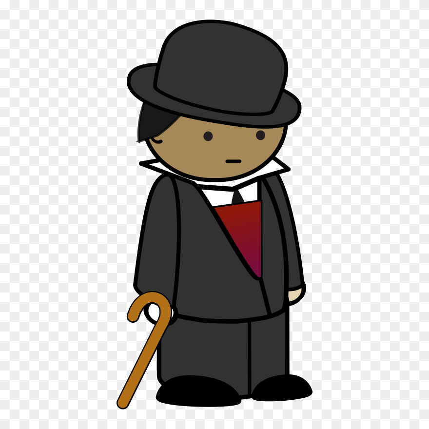 Gentleman Vector Gentle Man - Clipart Image Of A Gentleman - Png Download