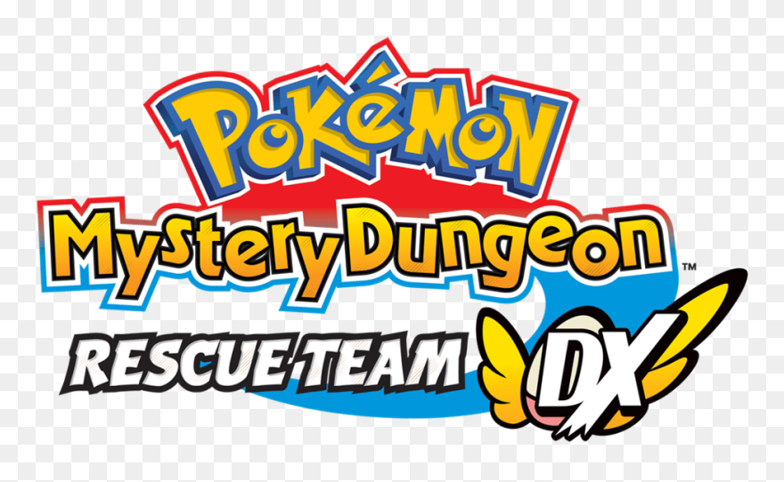 Pokemon Mystery Dungeon Rescue Team Dx Logo Clipart