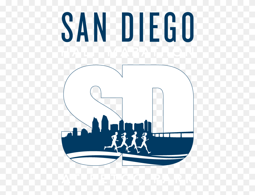 San Diego Half Marathon Logo Clipart