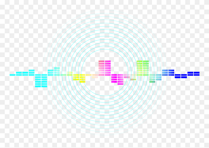 Clip Technology Design - Circle - Png Download