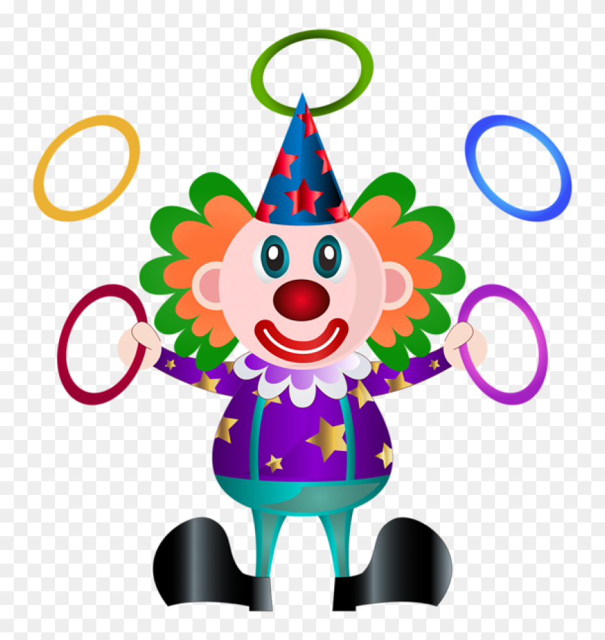 Transparent Clown Clown Line Baby Toys Clipart For - Clipart Clown - Png Download