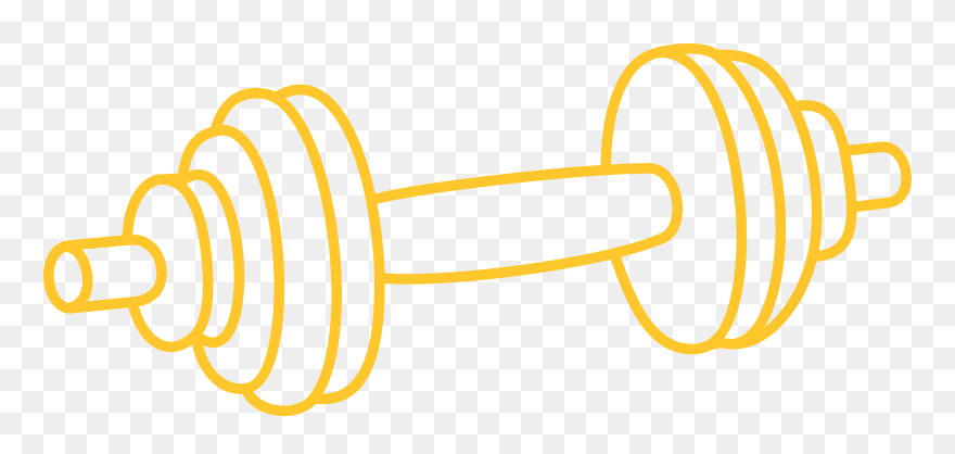 Dumbbell Drawing Png Clipart