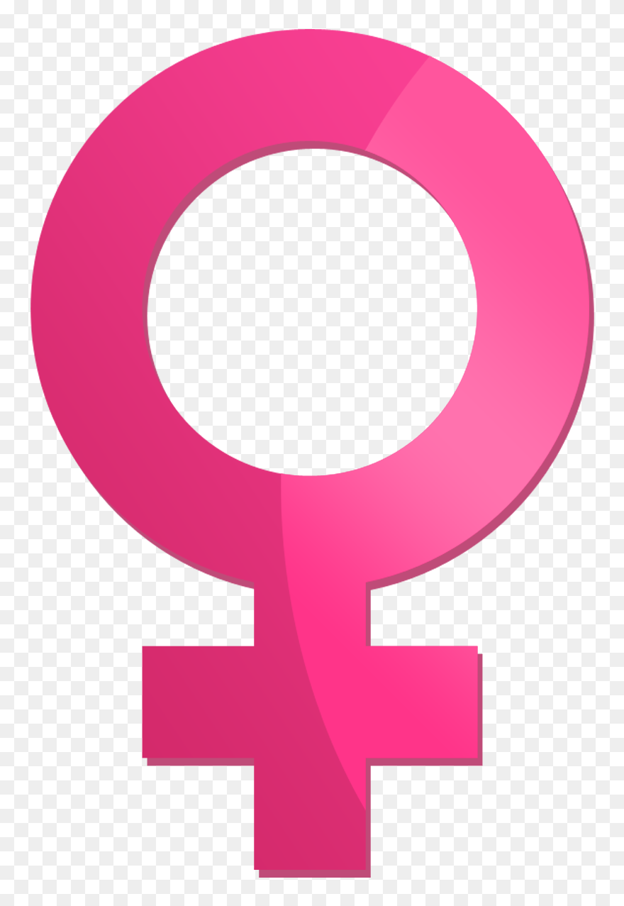 Gender Symbol Female - Female Gender Icon Png Clipart