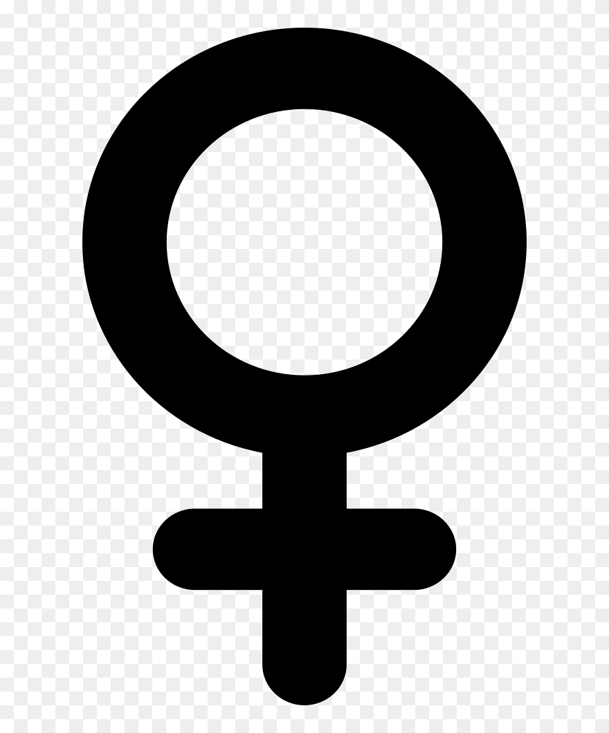 Gender Symbol Female Clip Art - Gender Female Icon Png Transparent Png