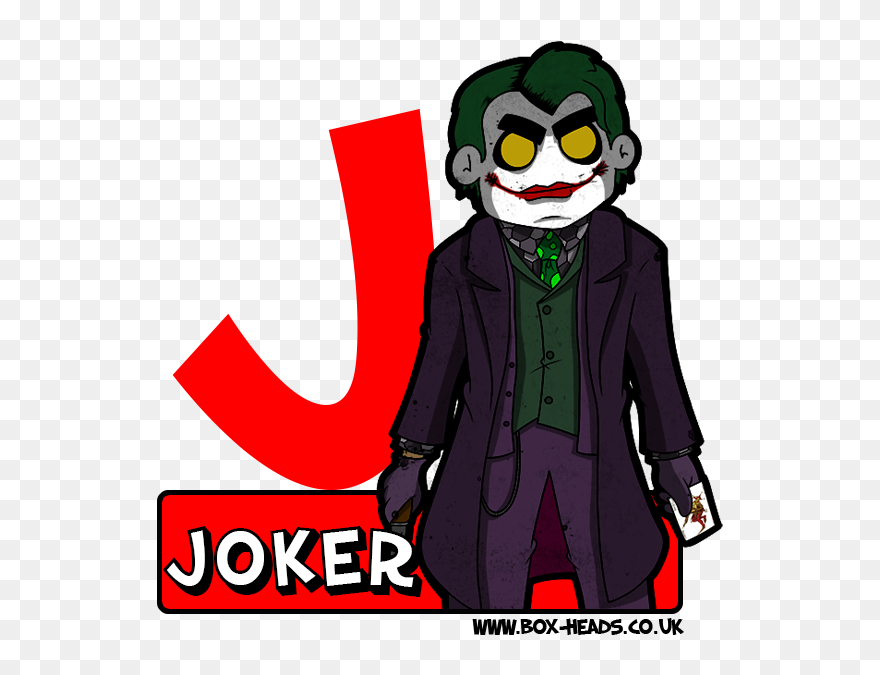 J Is For Joker By Davemilburn On Deviantart - Cartoon Clipart
