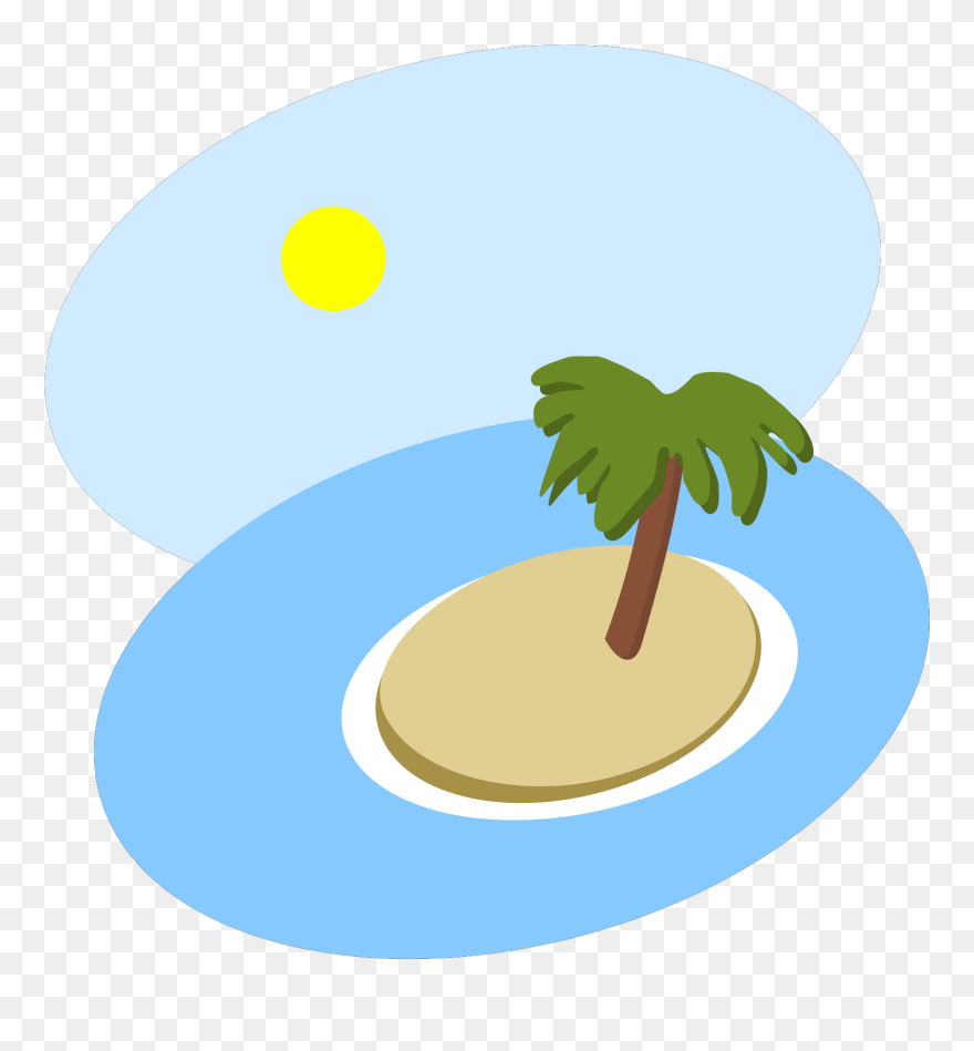 Island Clip Art - Png Download