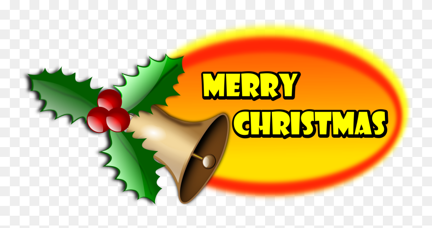 Christmas L7 Svg Clip Arts - Merry Christmas Word Clip Art - Png Download