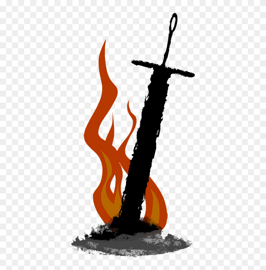 Dark Souls Bonfire Profile - Dark Souls Bonfire Png Clipart