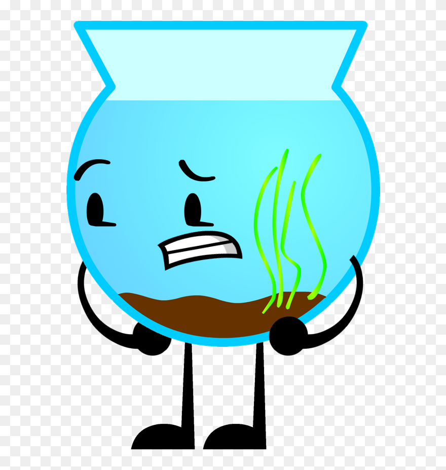 Transparent Fish Bowl With Water Clipart - Object Multiverse Poses - Png Download